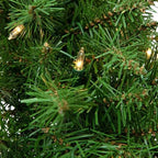 36" Pre-Lit Eastern Pine Artificial Christmas Wreath - Clear Lights - Image 6