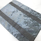 HeMiaor Gray Elegant Placemats for Dinner Table Set of 4 Bling Silver Shinning Diamond Sequins Place Mats Velvet for Wedding Decor Centerpiece - Image 5