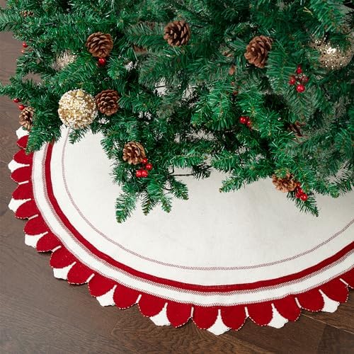 Mr. Pen- Christmas Tree Skirt 48 inches, Christmas Skirts for Xmas Trees - Image 6