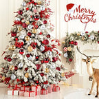 TranquilBliss Christmas Ball Ornaments, 48-Pack, 2.5-Inch, Sliver - Image 7
