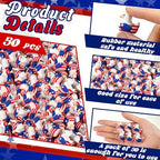 Soulchen 100 Pcs Mini Patriotic Eagle Duck Figurine Bulk - Image 4