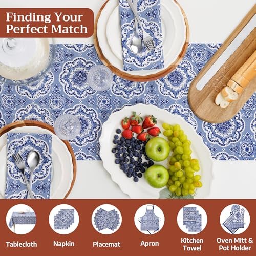 Maison d' Hermine Table Runner 100% Cotton 14.50" x 72" (Double Layer) - Image 4