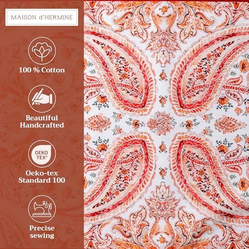 Maison d' Hermine Placemats Set of 4 Reusable 100% Cotton (13"x19") - Image 2