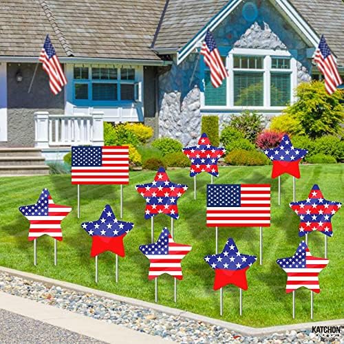 KatchOn Labor Day Signs with Stakes, Pack of 11 - Image 7