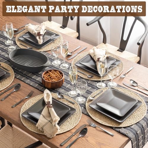 24PCS Western Party Decorations Cowboy Boot Napkin Rings Rustic Farmhouse Western Napkin Holder Metal Tissue Rings Buckles Cowboy Birthday Party Supplies - Image 5