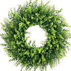 26” Boxwood Wreaths for Front Door All-Season Green Wreath by Wreath