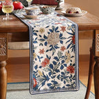 Patdrea Designer Vintage French Linen Table Runner,12"X71"-Ivar A - Image 6
