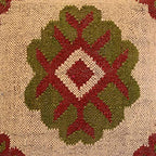 Trade Star Square 70% Jute 30% Wool Kilim Cushion Cover for Home Decor - Image 3