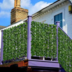 DearHouse Artificial Ivy Privacy Fence, 118x78.7in Artificial Hedges Fence and Faux Ivy Leaf Decoration for Outdoor Decor, Home, Garden Decor - Image 7