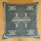 Indian Cotton Cushion Cover Sabra Kilim Pillow Cover Designer Decorative Sofa 18x18 Inche Handwoven Cushion Case for Farmhouse Home Decor Spring Decorative Pillow (Pattern 10) - Image 3
