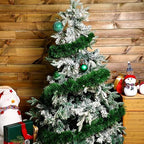 4 Pack Christmas Garland Green 262 ft Artificial Pine - Image 7