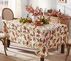 Newbridge Thanksgiving Rustic Acorn & Leaf 60x120 Inch Rectangle Tablecloth by HomeBargainsPlus