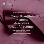 Burgundy Cotton Cloth Napkins 18"x18" - Set of 12 - Soft, Absorbent, Durable, Reusable, Washable - Hemstitch Mitered Edges - Perfect for Weddings, Receptions, Holiday, Formal Events - Image 7