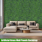 Artificial Boxwood Roll,71x126 in(62 sqft) UV-Anti Faux Ivy Grass Wall - Image 5