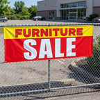 Hahafelt 3x10 ft Furniture Sale Banner Waterproof Sign Red Yellow White - Image 6