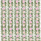 6Pcs 39Ft Artificial Eucalyptus Garlands with Flowers Roses by DolicerLANDSCAPEQ