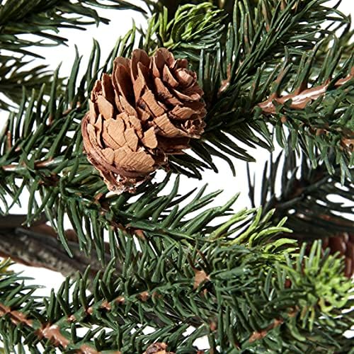 60in. Pine & Pinecone Garland,Green - Image 6