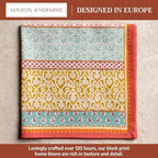 Maison d' Hermine Cloth Napkins Set of 6 Reusable 100% Cotton (20" x 20") - Image 2