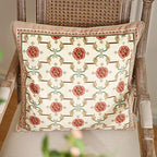 patdrea Vintage Velvet Throw Pillow Cover,Set of 2,18"x18"-Kulom B - Image 2