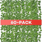 Alotiki Fake Vines, 60 Pack 420 Feet Artificial Ivy Garland Vines for Bedroom Decor, Hanging Vines for Party Wedding Christmas Decoration,Fake Leaves for Outdoor Patio Garden by CreateABetterLife