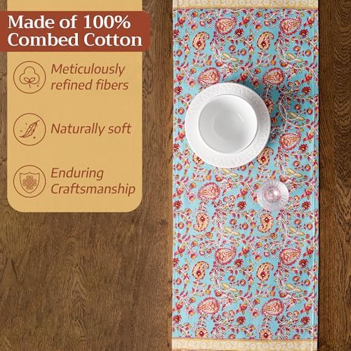 Maison d' Hermine Table Runner 100% Combed Cotton 14.5"x108" (Double Layer) - Image 4