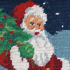 Lillian Vernon Personalized Heirloom Christmas Needlepoint Stocking - Image 6