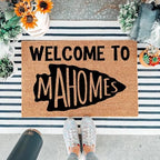 Funny Coir Doormat Welcome to Front Door Entryway Outdoor with Heavy Duty Porch Natural Coconut Brown House Warming Novelty Gift 23.7x15.7 Inch - Image 5
