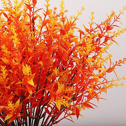 RECUTMS Fake Fall Flowers for Decoration Artificial Flower Lavender Outdoor - Image 3