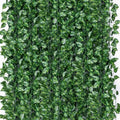 60 Pack 420 Feet Fake Greenery Hanging Garland, Artificial Ivy Leaf Plants, Vine Leaves, Flowers Foliage for Bedroom Garden Wall Decor by Unknown