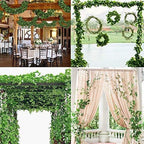 168 feet Fake Foliage Garland Leaves Decoration Artificial Greenery Ivy Vine Plants for Home Decor Indoor Outdoors (Ivy Leaves) - Image 7