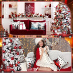 Mixweer 20 Pcs Holiday Pillow Covers 18x18 Inch Seasonal Throw Pillow Cover - Image 4