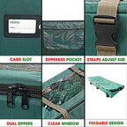 ProPik Rolling Christmas Tree Storage Bag, Fits Up to 9 Foot Tall Disassembled Trees, 25" X 25" X 60", Extra Large Heavy Duty Xmas Container with Wheels, Handles and Straps (Green) - Image 4