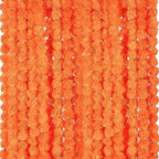 Giegxin 15 Pack 5ft Marigold Garland for Decor, Orange Red by Giegxin
