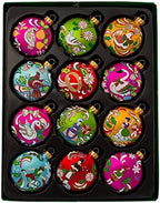 Kurt Adler 12 Days of Christmas Glass Ornament (Set of 12), 65mm - Image 2