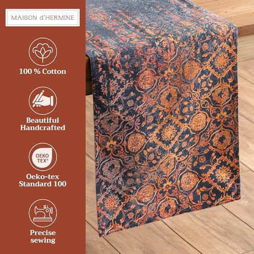 Maison d' Hermine Table Runner 100% Cotton 14.50" x 108" (Double Layer) - Image 2
