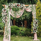 CEWOR 60 Pack 396ft Fake Vines with Leaves for Bedroom Artificial Ivy Garland Fake Ivy Leaves Artificial Greenery Garlands Hanging Vines for Room Decor Wedding Wall Indoor Outdoor Decoration - Image 5