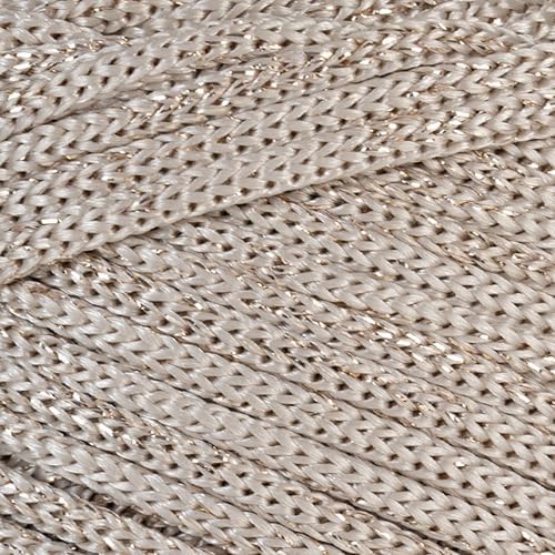 Makromecity Sparkle 2 Skeins of Polypropylene Macrame Cord 3mm x 131 Yards (394 feet) Premium Polyester Macrame Cord for Macrame Art & Crafts for Wall Hangings, Bags, Underplate, Rug - Image 2