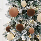 3.15In Velvet Ornaments for Christmas Tree,12Pcs Christmas Ornaments Set - Image 5