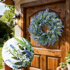 26'' Large Lavender & Eucalyptus Wreath for Front Door - Image 3