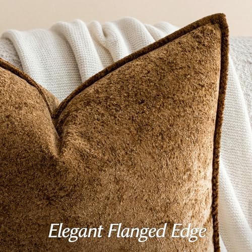 a moment Throw Pillow Covers 24X24 Inch 4 Packs,Soft Velvet Decorative Pillow Cases with 3D Ice Flower,Texture Modern Accent Cushion Covers for Sofa Couch Home Decor Modern Neutral - Image 3