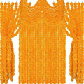 Tigeen 24 Pcs Faux Marigold Flowers Garland 5 Ft Strands,Orange by Tigeen