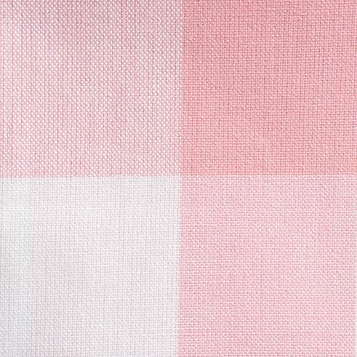 DII Buffalo Check Collection, Classic Farmhouse Tablecloth, 60 x 120, Pink & White - Image 3