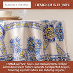 Maison d' Hermine Table Cloth Round Table 100% Combed Cotton 70" Diameter - Image 3