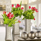 Creative Scents Dublin Silver Decorative Tray and Orbs Balls Set - Centerpiece Bowl with Balls for Dining room Table, Rustic Coffee Table Decor for Living Room Decor, Gift Boxed - Image 7