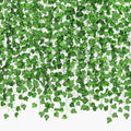 CQURE 140 Pack 980Ft Artificial Ivy Garland,Ivy Garland Fake Vines UV Resistant Green Leaves Fake Plants Hanging Vines for Home Kitchen Wedding Party Garden Wall Room Decor by CQURE