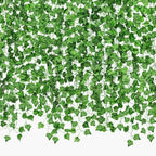 CQURE 140 Pack 980Ft Artificial Ivy Garland,Ivy Garland Fake Vines UV Resistant Green Leaves Fake Plants Hanging Vines for Home Kitchen Wedding Party Garden Wall Room Decor by CQURE
