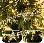 Retisee Crystal Christmas Tree Decor Acrylic Garland, Clear, Hummingbird - Image 2