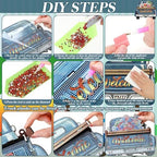 Burbell 21 Pcs Interchangeable Diamond Painting Welcome Sign Blue Truck - Image 4