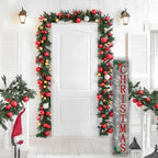 Merry Christmas Porch Leaner Sign Christmas Front Door Decor Sign Christmas Welcome Sign 8"x48" Christmas Tall Porch Sign Farmhouse Christmas Sign - Image 3