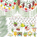 Thiccywoov 102 Pcs Happy Sukkot Party Decor Set, Hanging Ornaments by Jgiusenfg